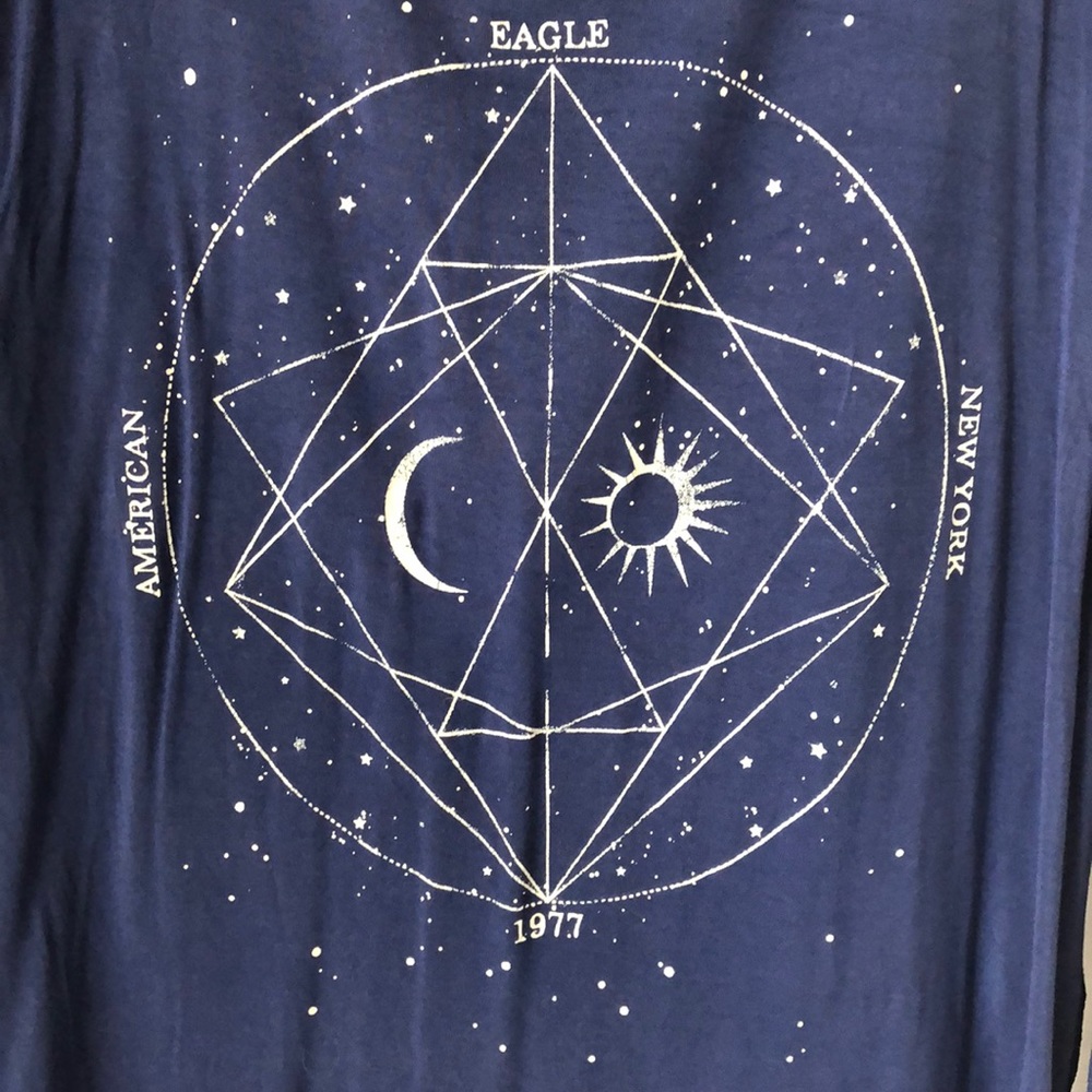 Long sleeve graphic T